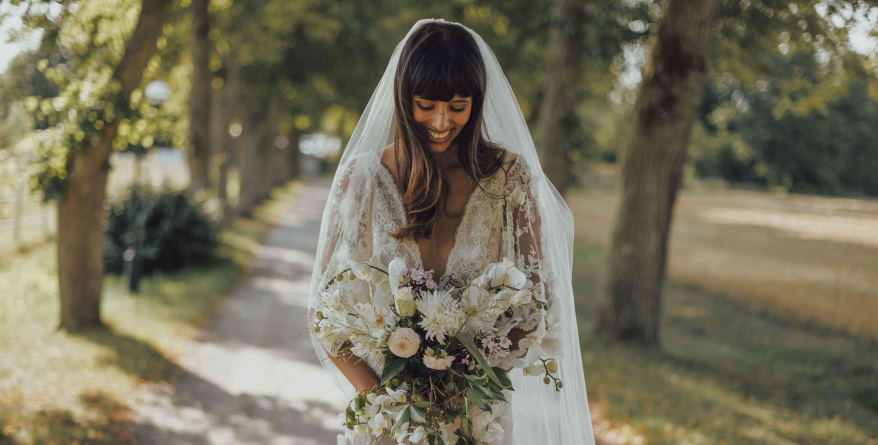 wedding bangs